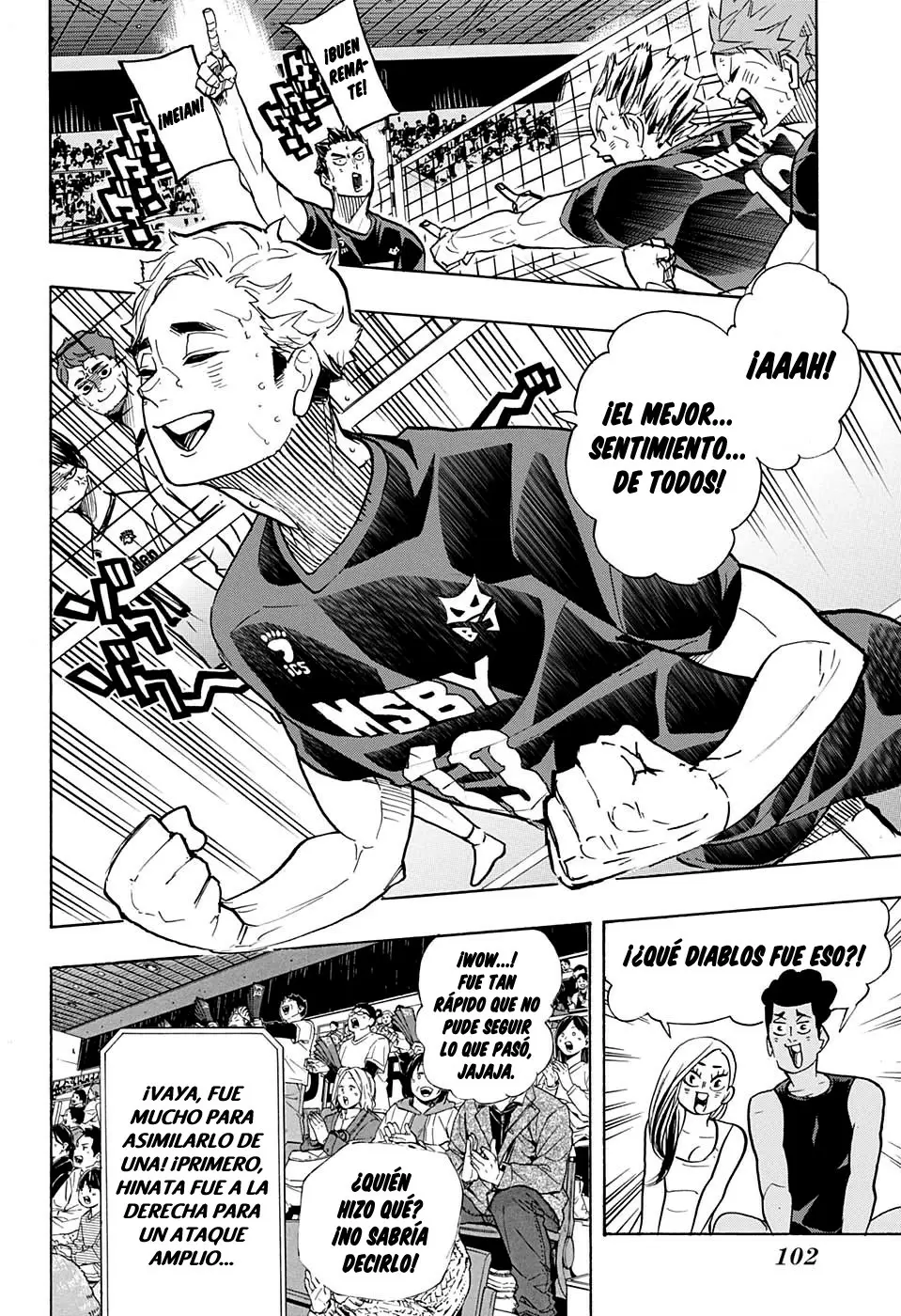 Haikyuu!! capítulo 385, página 8