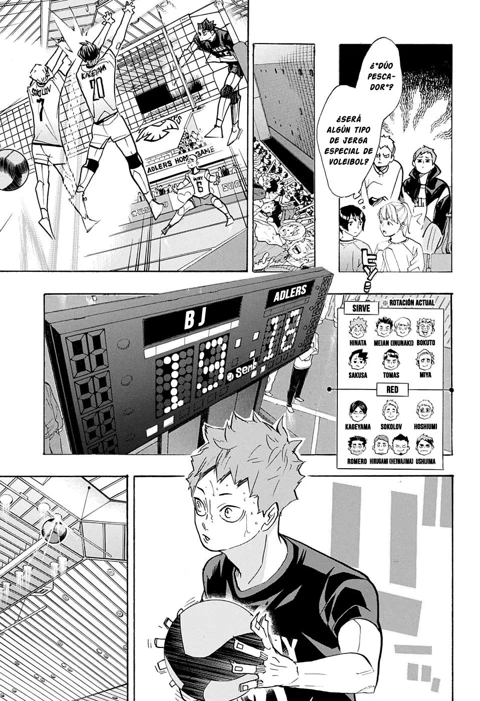 Haikyuu!! capítulo 385, página 11