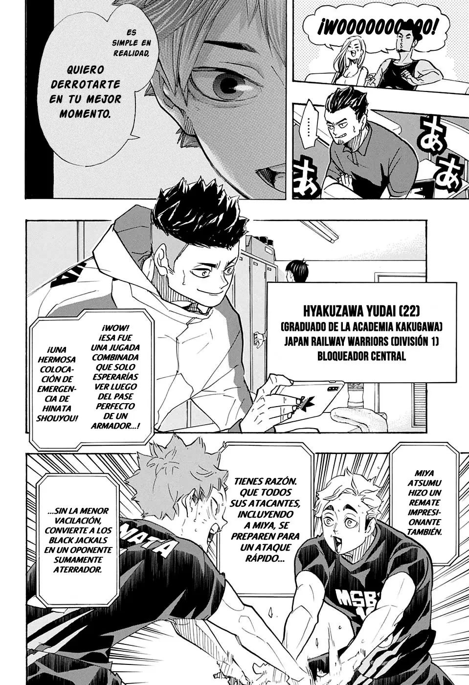 Haikyuu!! capítulo 385, página 15