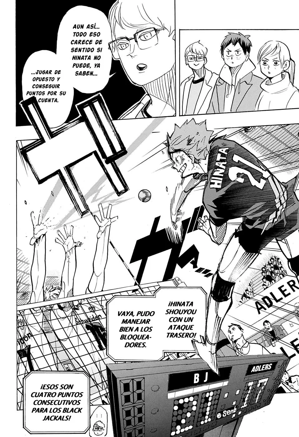 Haikyuu!! capítulo 385, página 17