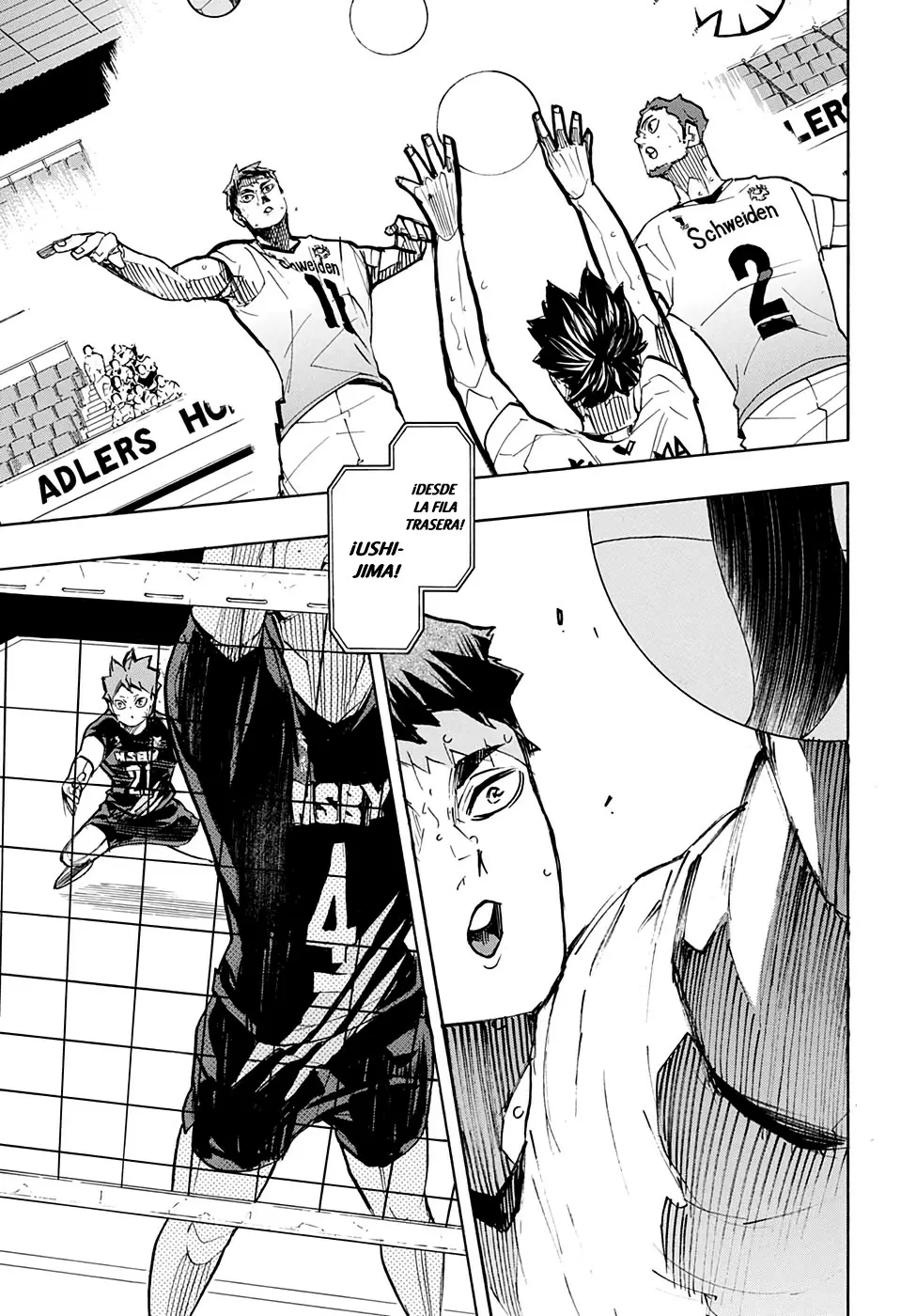 Haikyuu!! capítulo 386, página 15