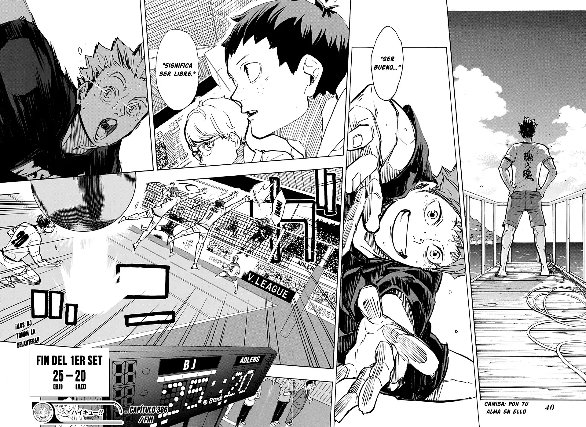 Haikyuu!! capítulo 386, página 19