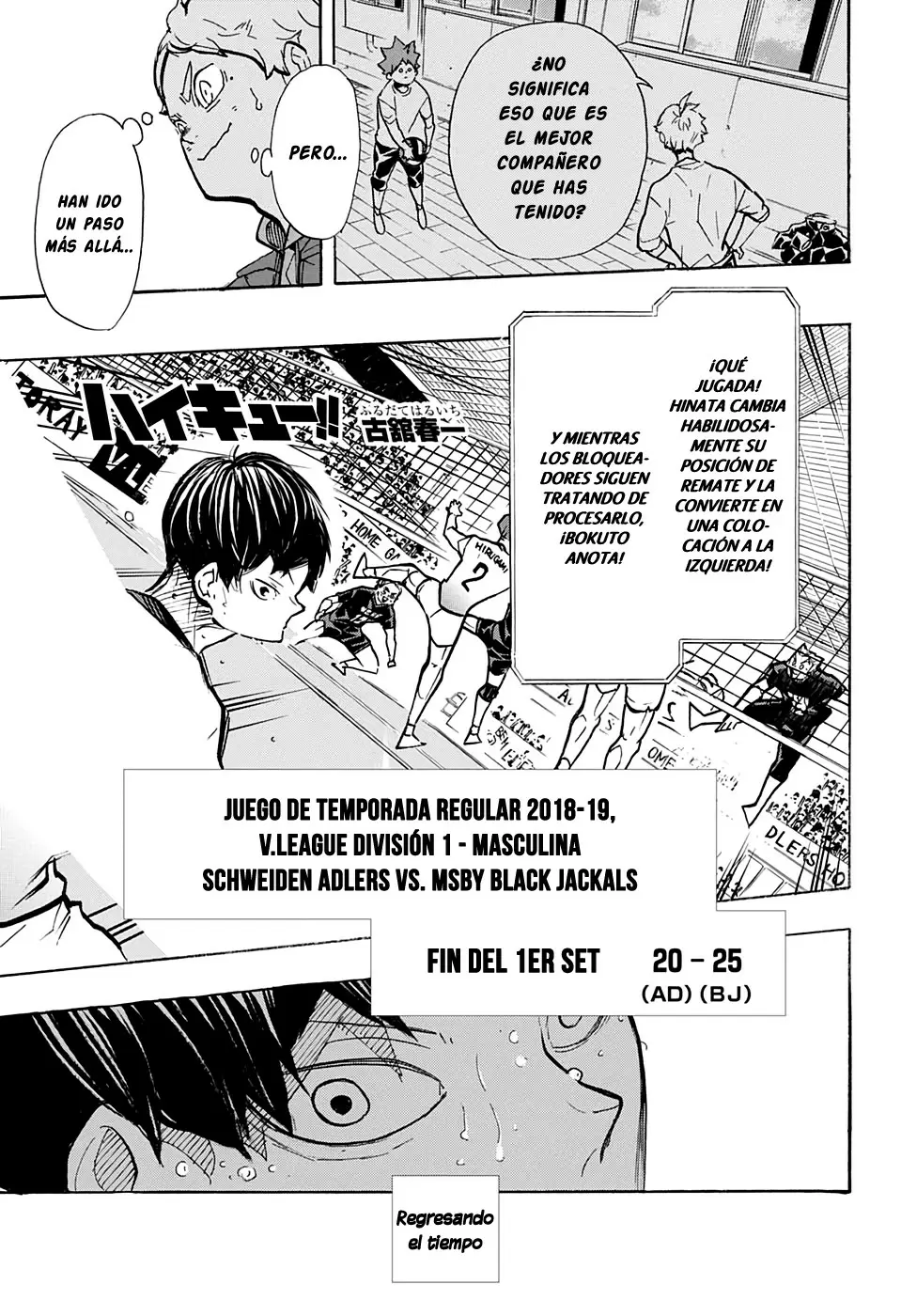 Haikyuu!! capítulo 387, página 2