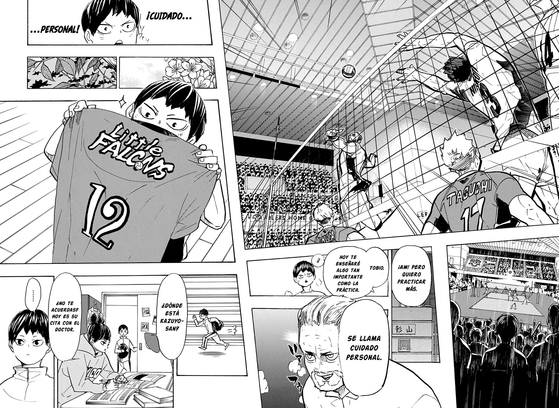 Haikyuu!! capítulo 387, página 9