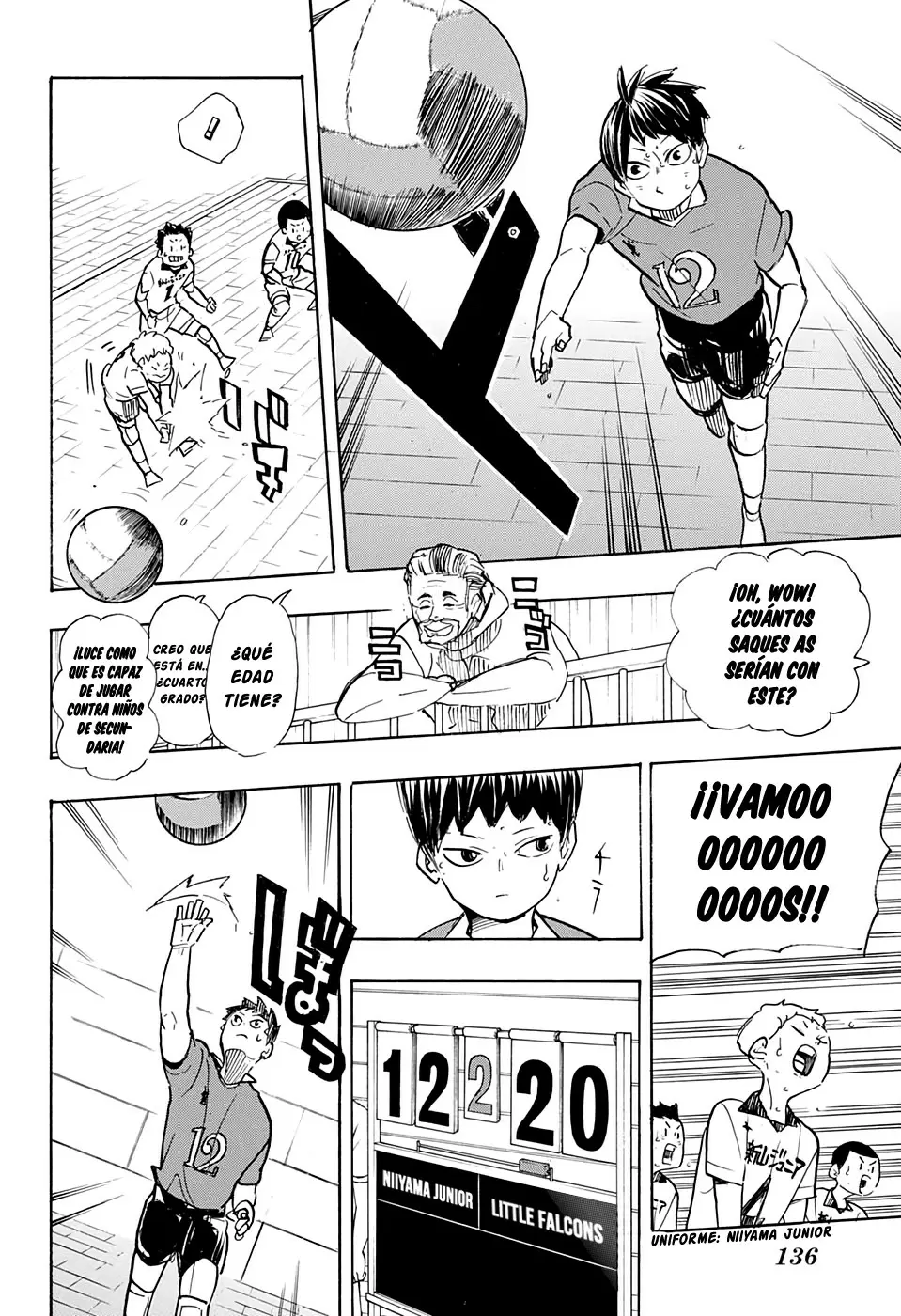 Haikyuu!! capítulo 387, página 10