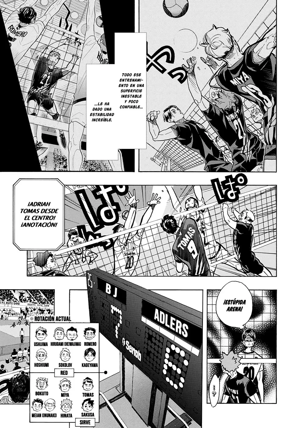 Haikyuu!! capítulo 388, página 4