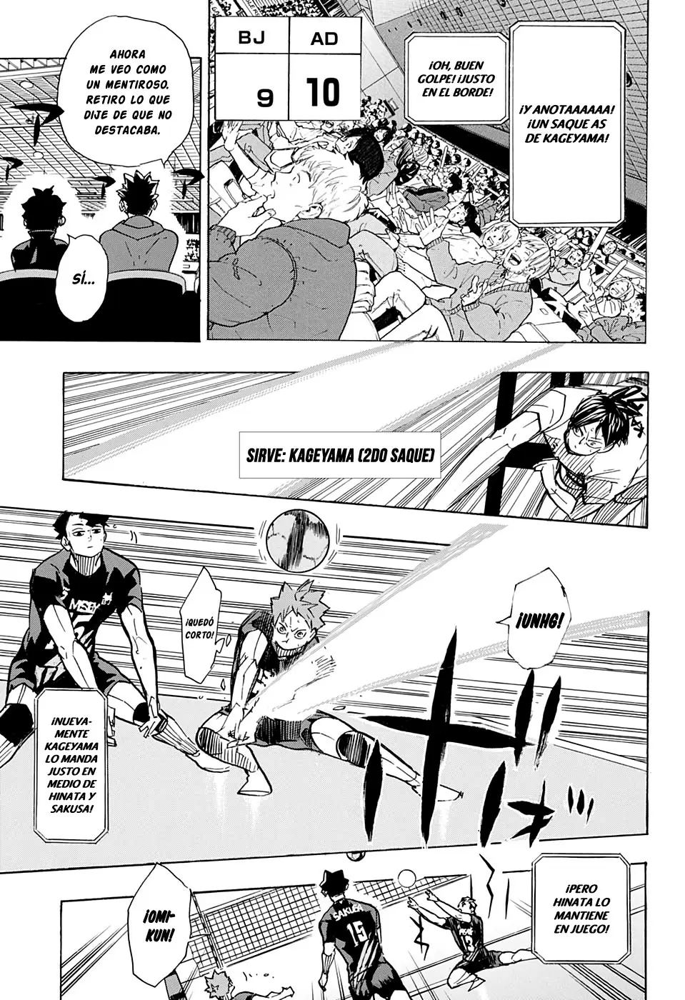 Haikyuu!! capítulo 388, página 12