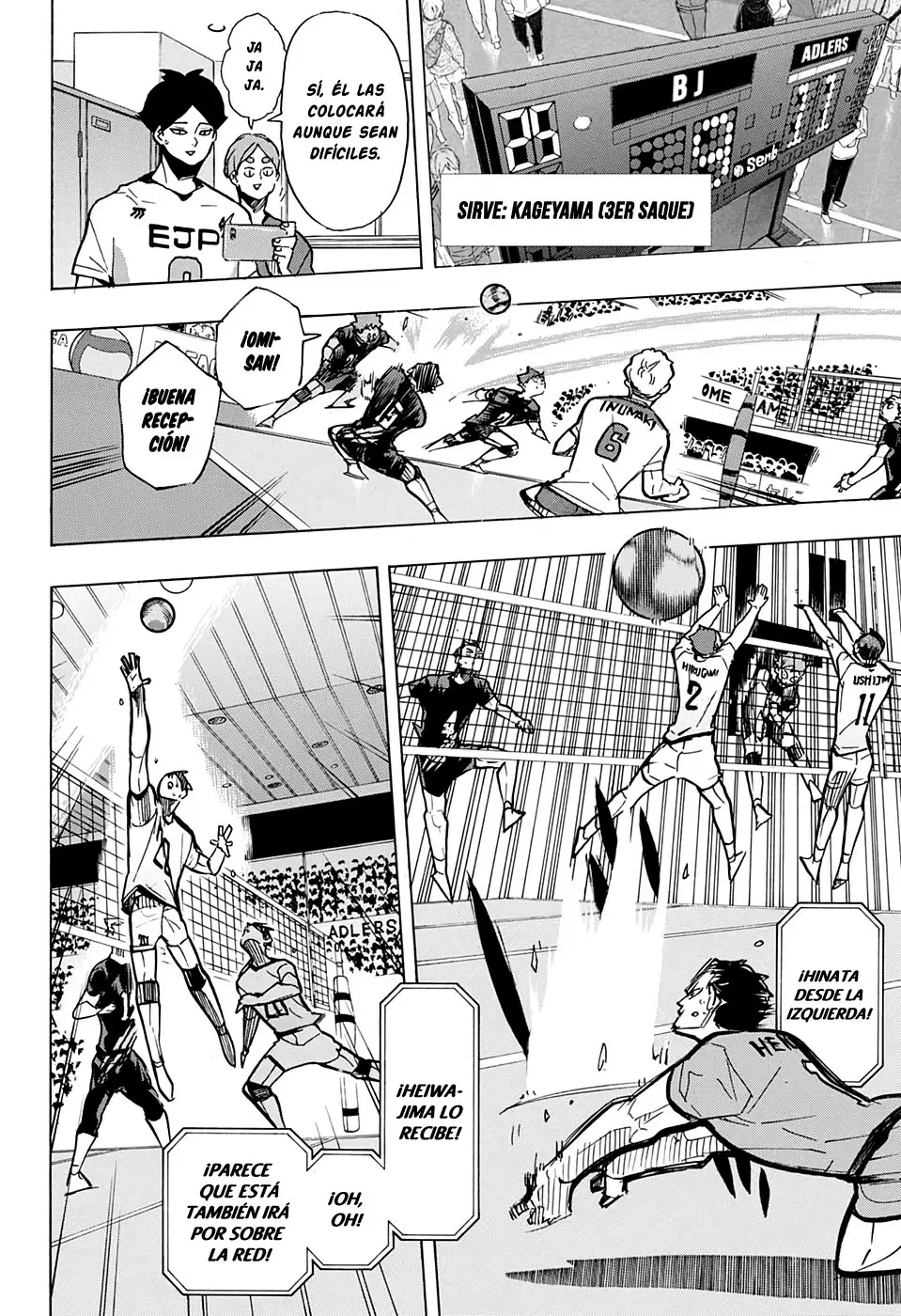 Haikyuu!! capítulo 388, página 15