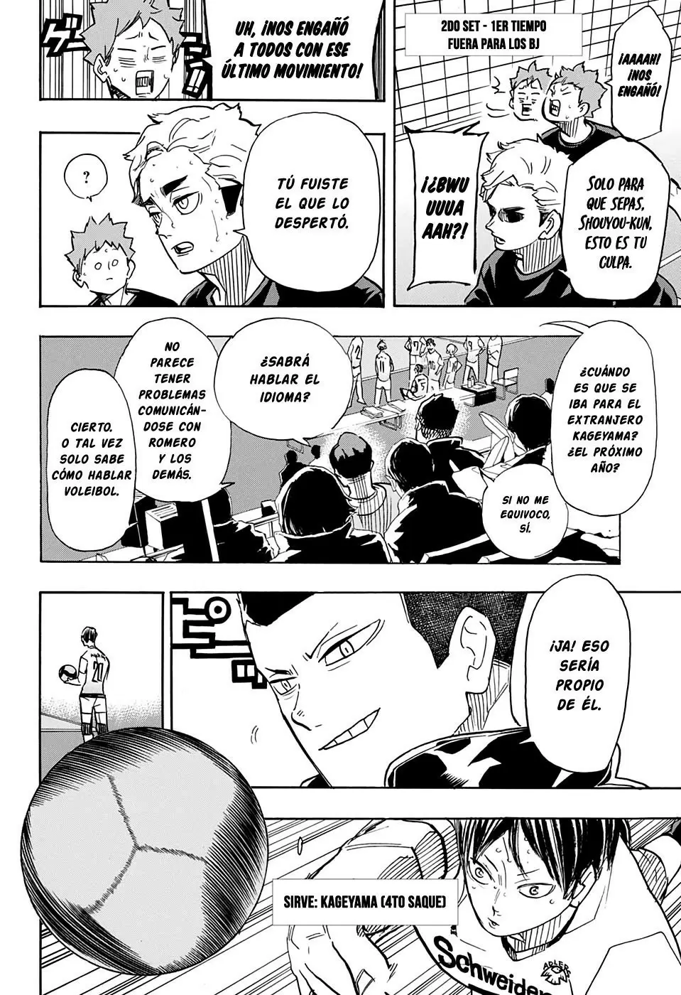 Haikyuu!! capítulo 389, página 3