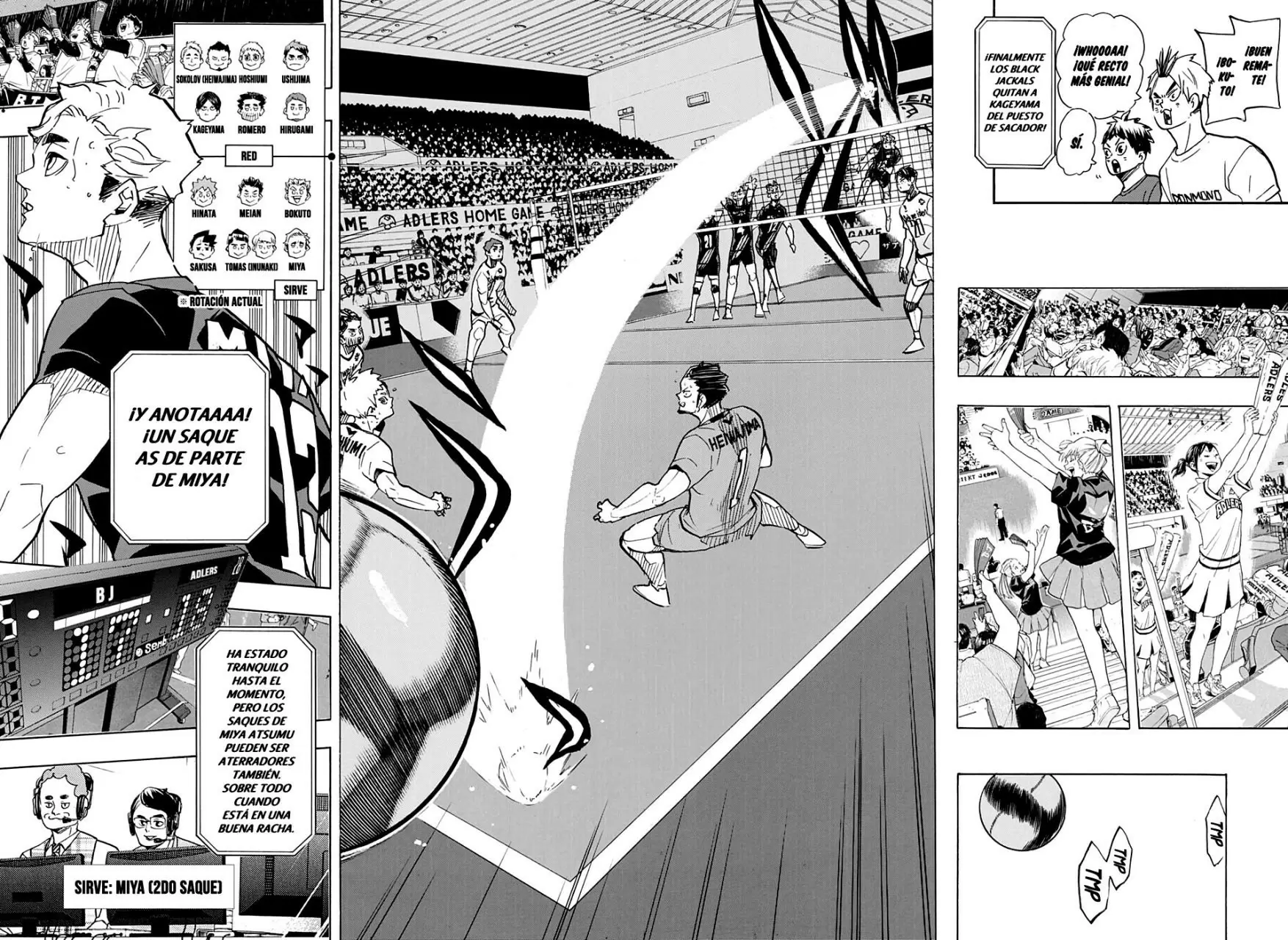 Haikyuu!! capítulo 389, página 5