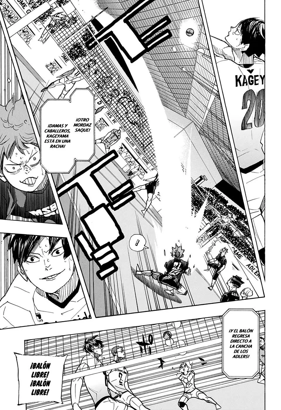 Haikyuu!! capítulo 389, página 9