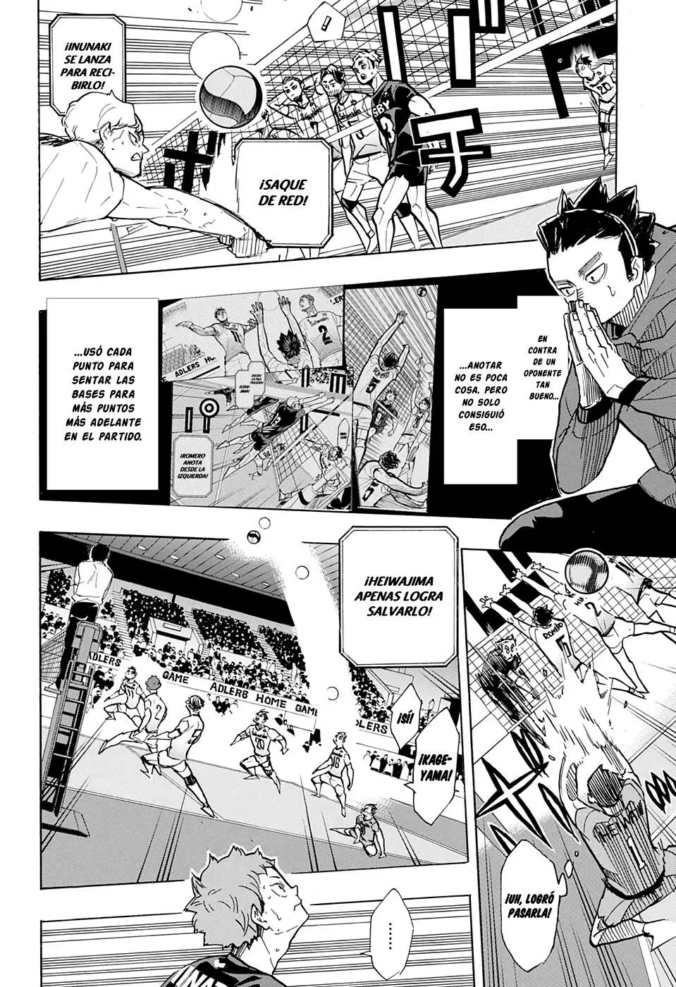 Haikyuu!! capítulo 389, página 12