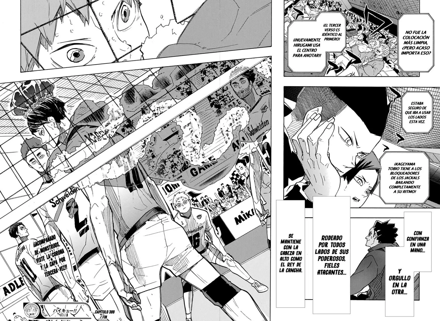 Haikyuu!! capítulo 389, página 16