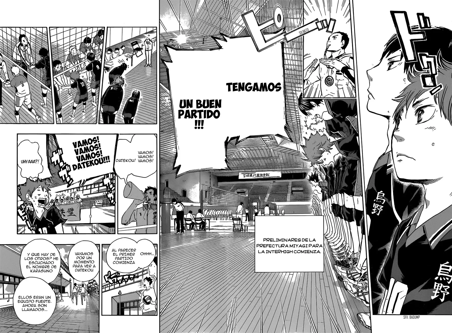 Haikyuu!! capítulo 39, página 5
