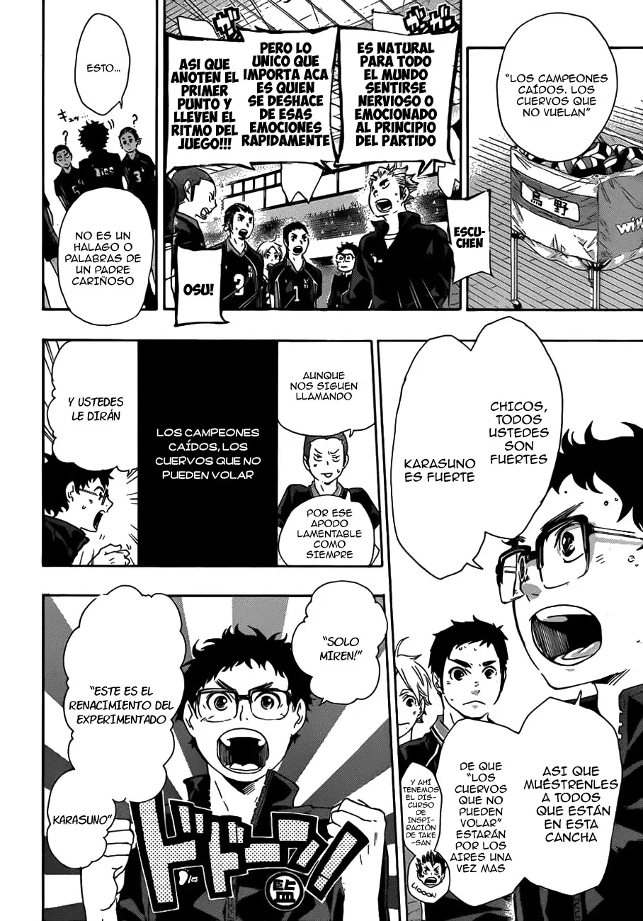 Haikyuu!! capítulo 39, página 6