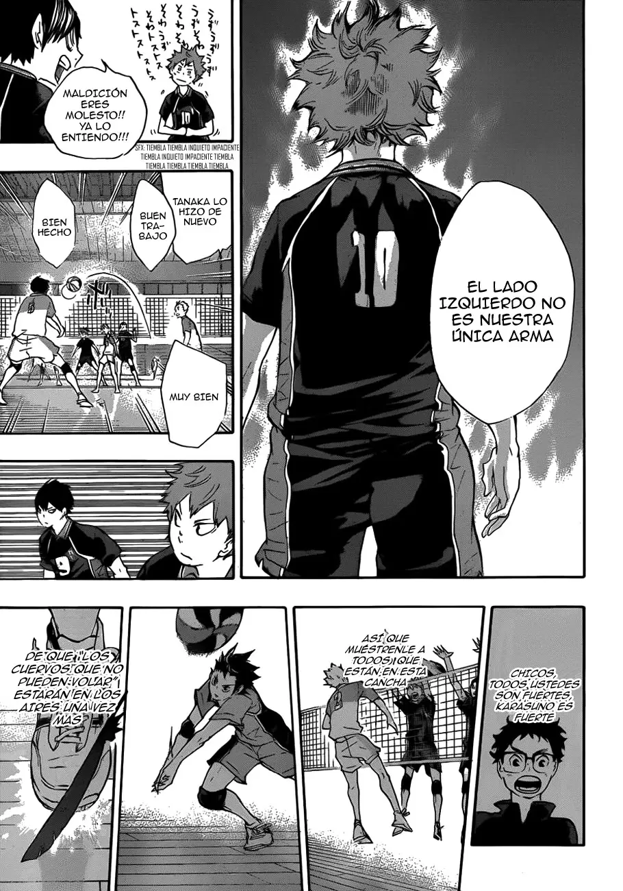 Haikyuu!! capítulo 39, página 15