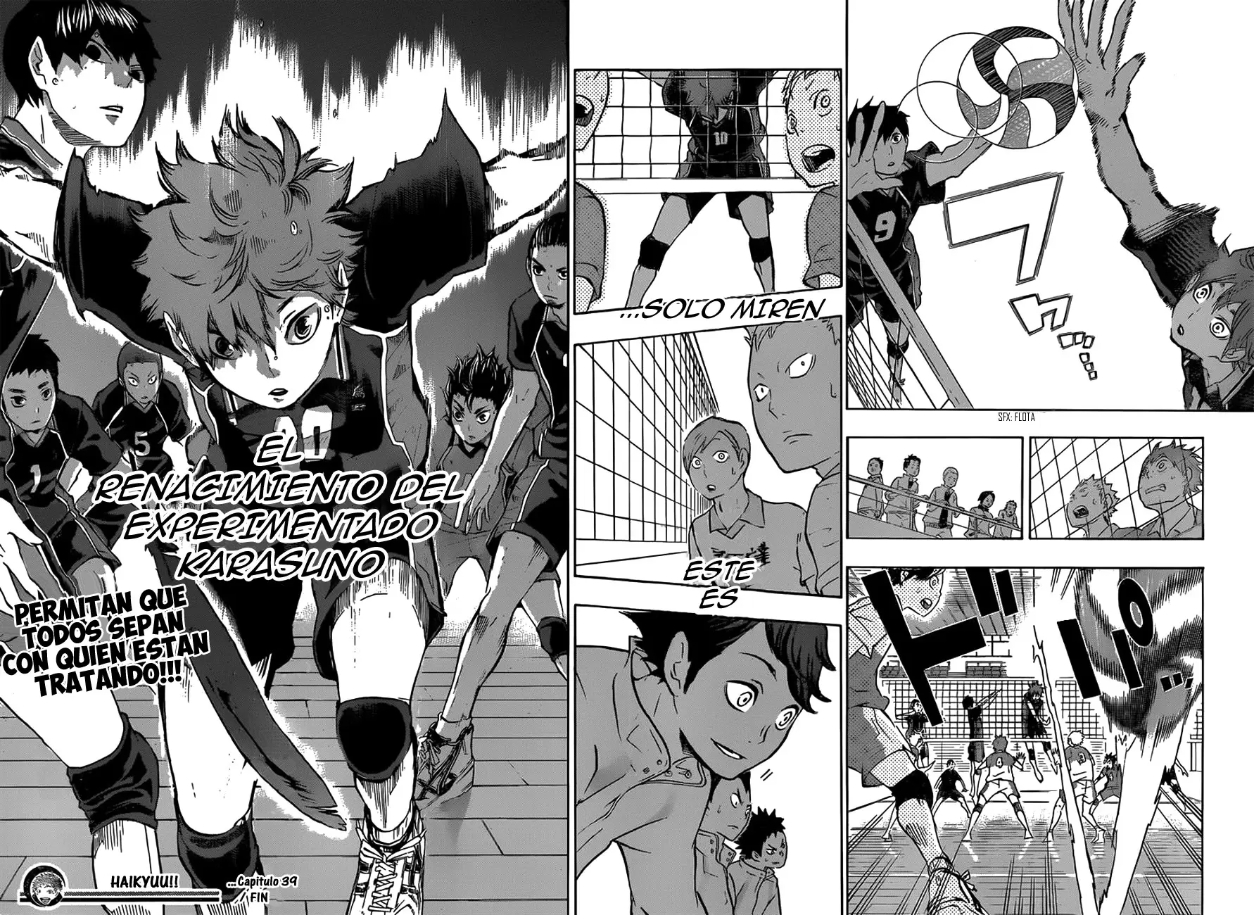 Haikyuu!! capítulo 39, página 17