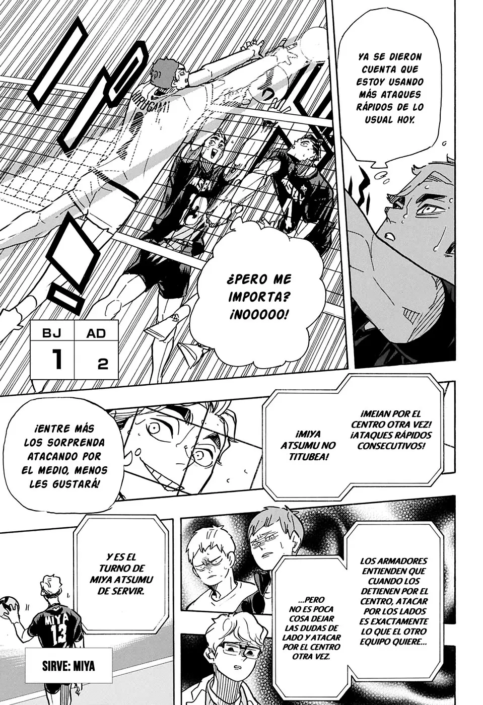 Haikyuu!! capítulo 390, página 9