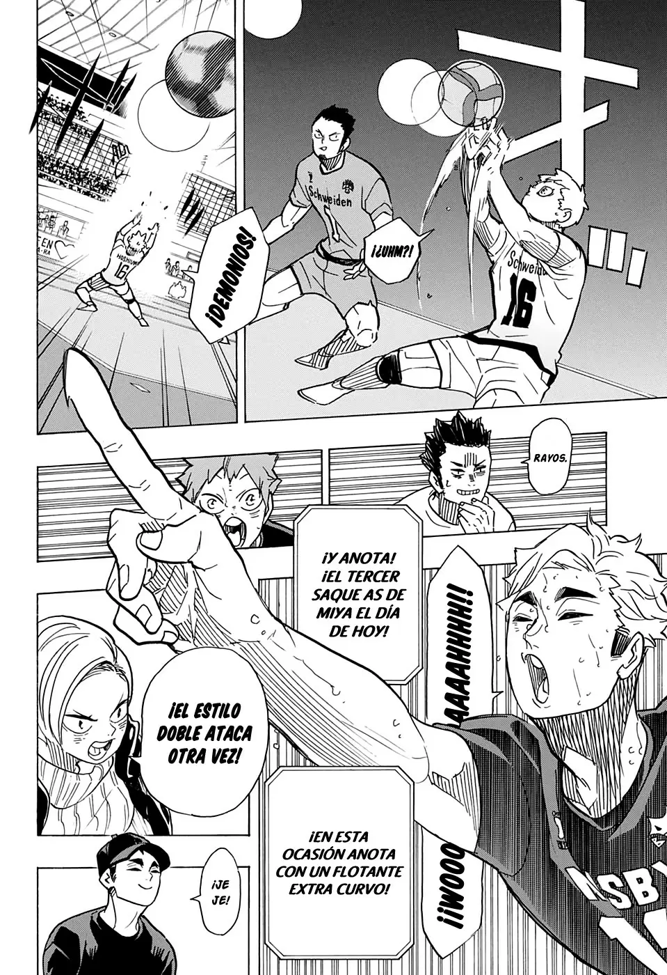 Haikyuu!! capítulo 390, página 14