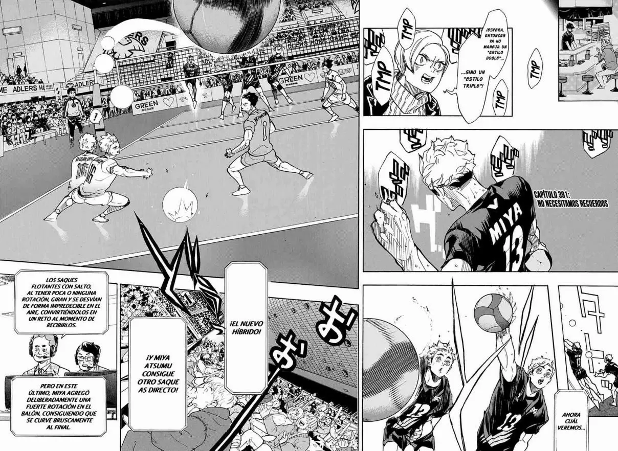 Haikyuu!! capítulo 391, página 5