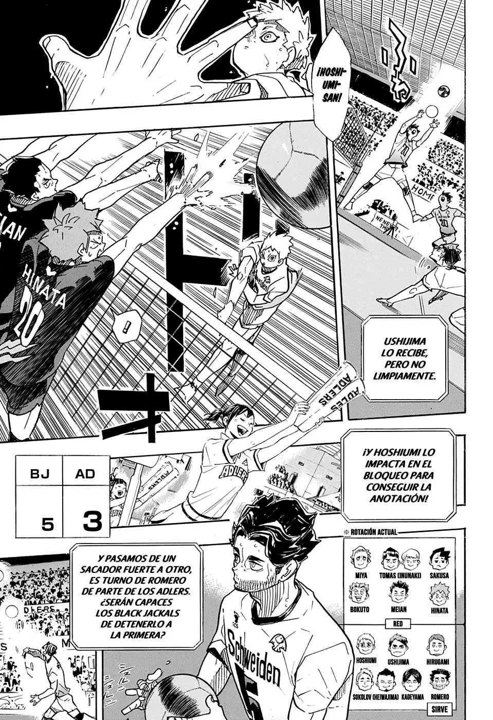 Haikyuu!! capítulo 391, página 9
