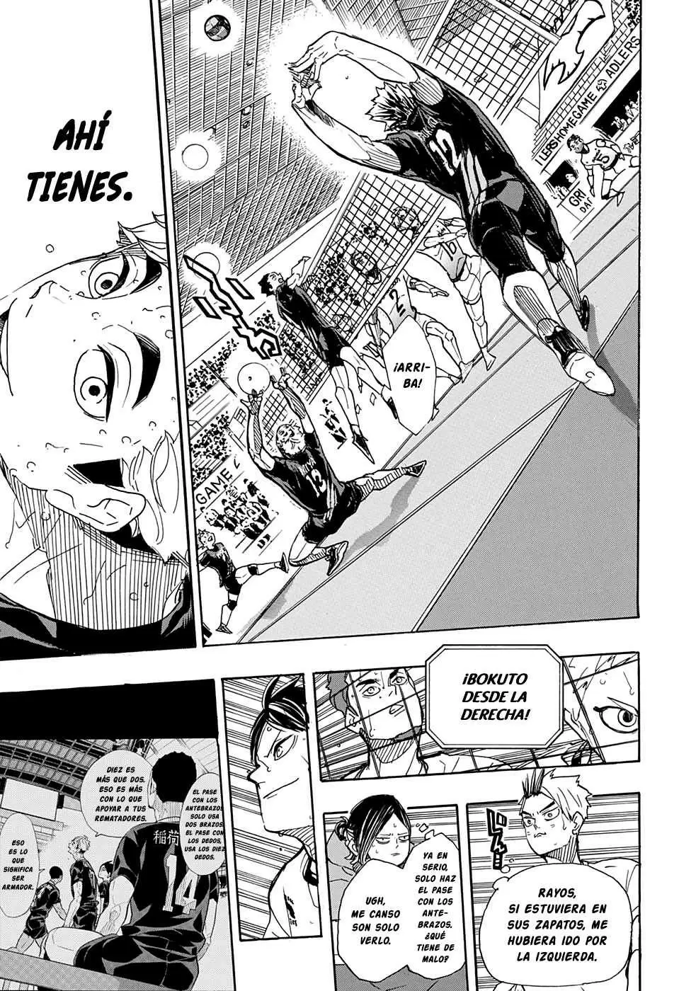 Haikyuu!! capítulo 391, página 11