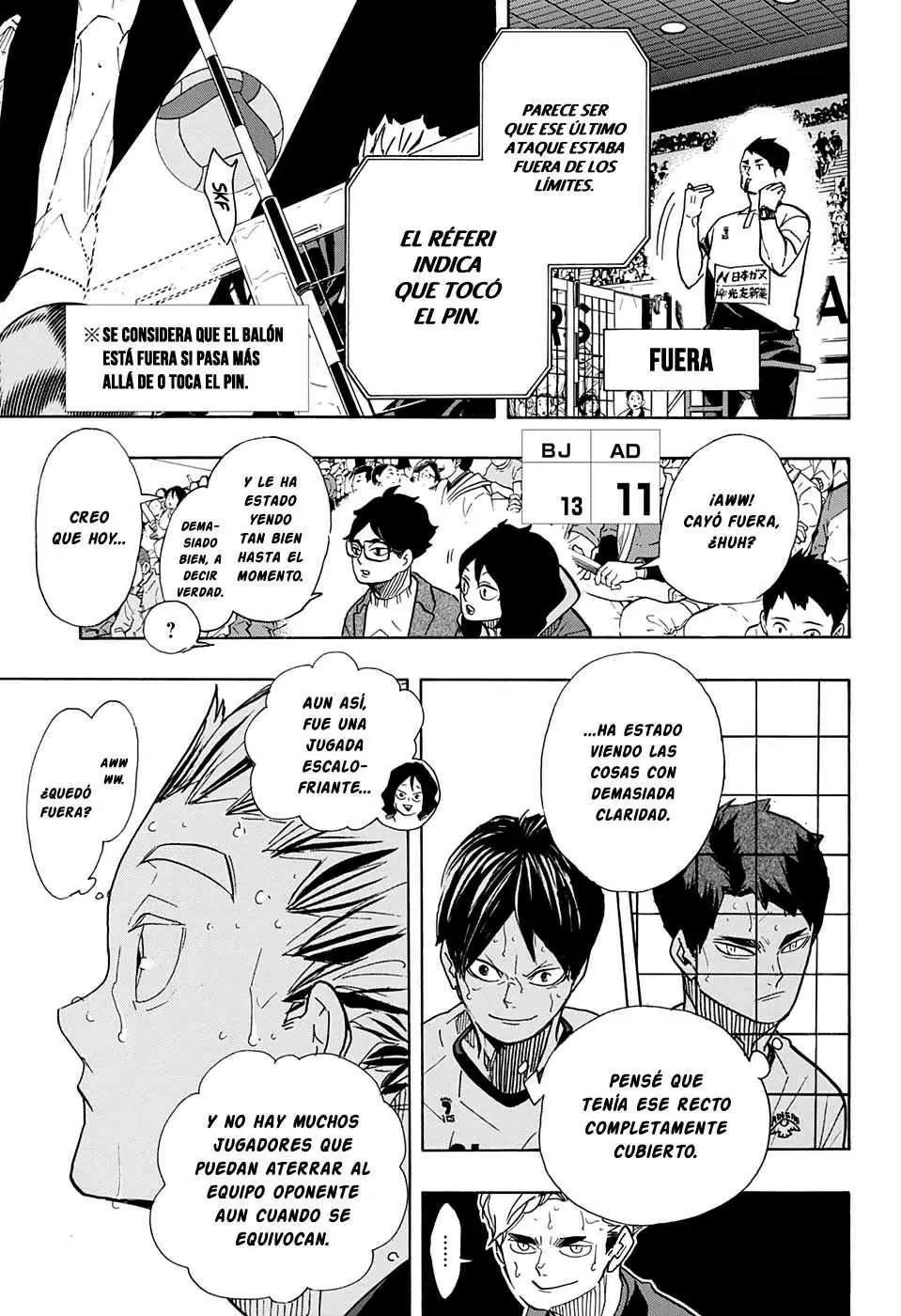 Haikyuu!! capítulo 392, página 5