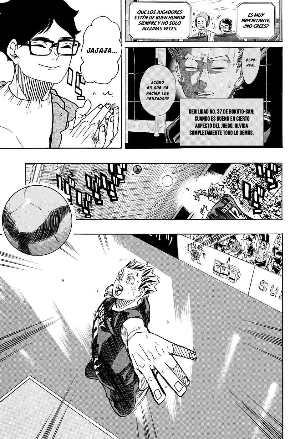 Haikyuu!! capítulo 392, página 8