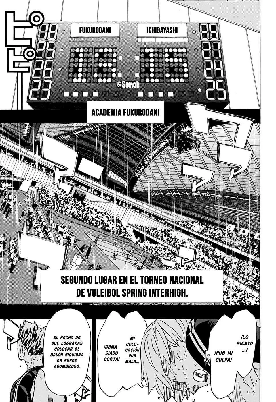 Haikyuu!! capítulo 392, página 10