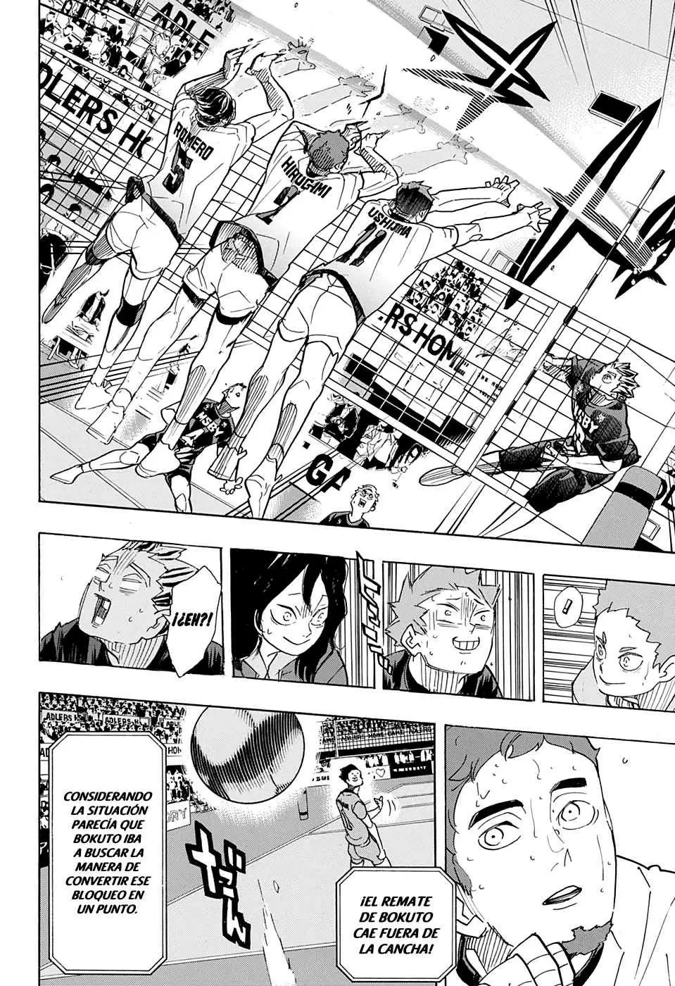 Haikyuu!! capítulo 393, página 8