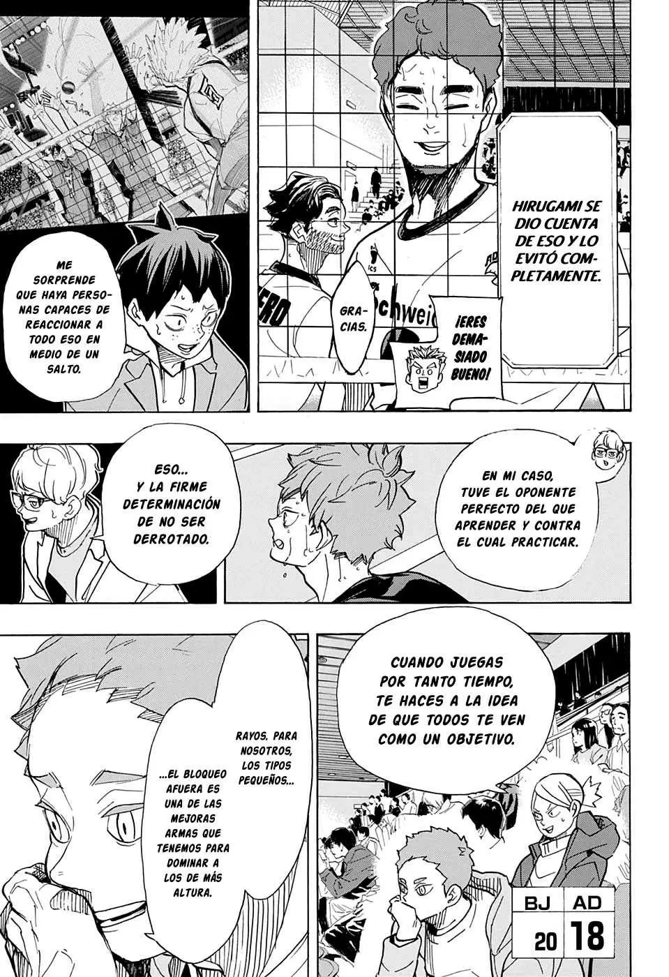 Haikyuu!! capítulo 393, página 9