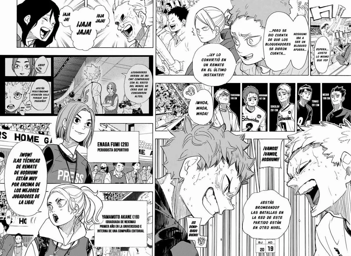 Haikyuu!! capítulo 393, página 14