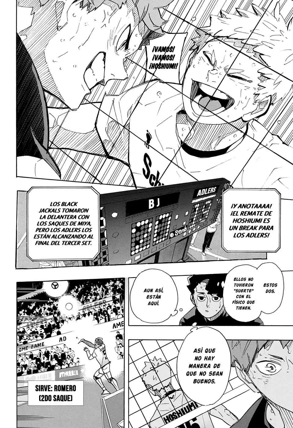 Haikyuu!! capítulo 394, página 3