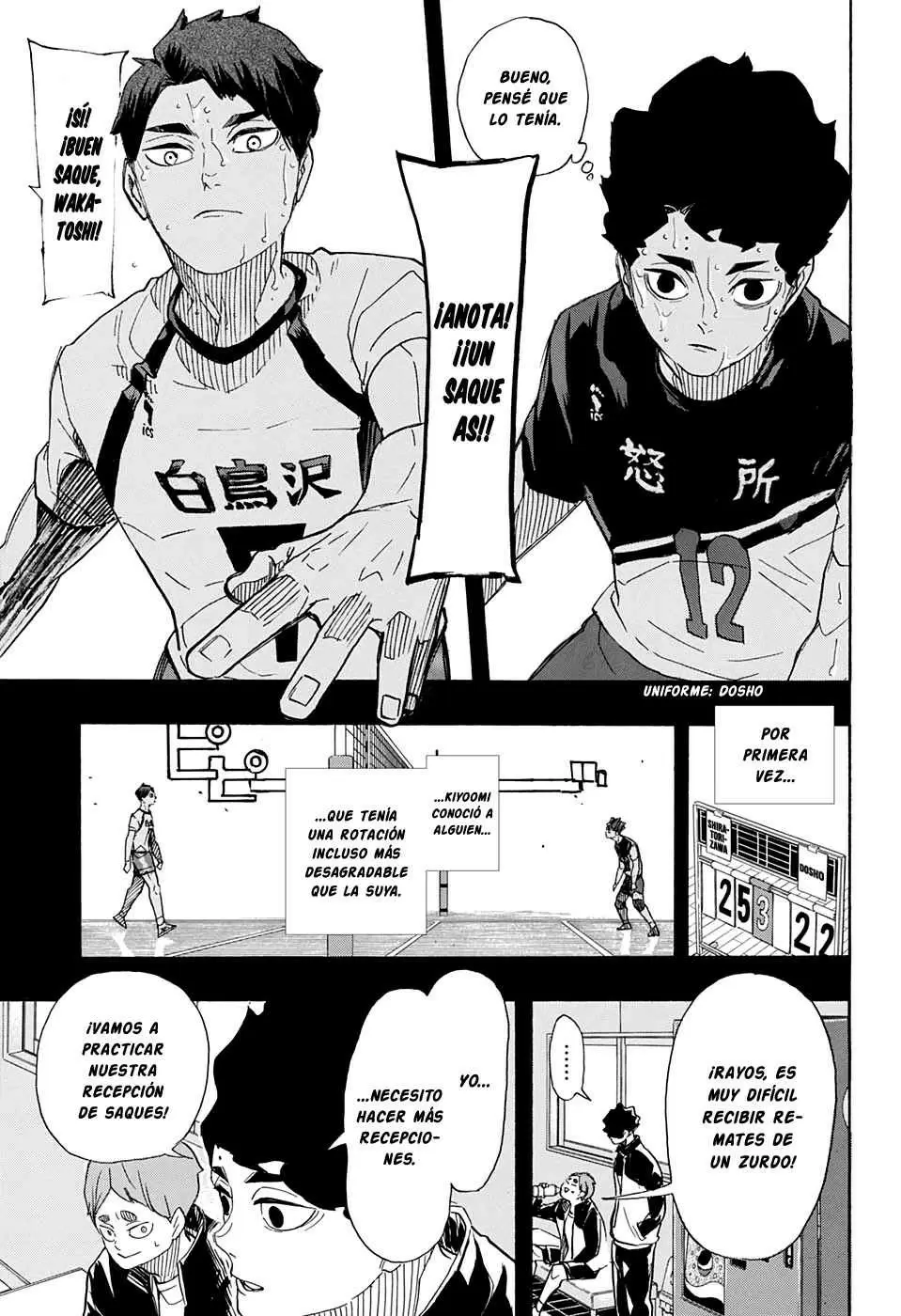 Haikyuu!! capítulo 394, página 12
