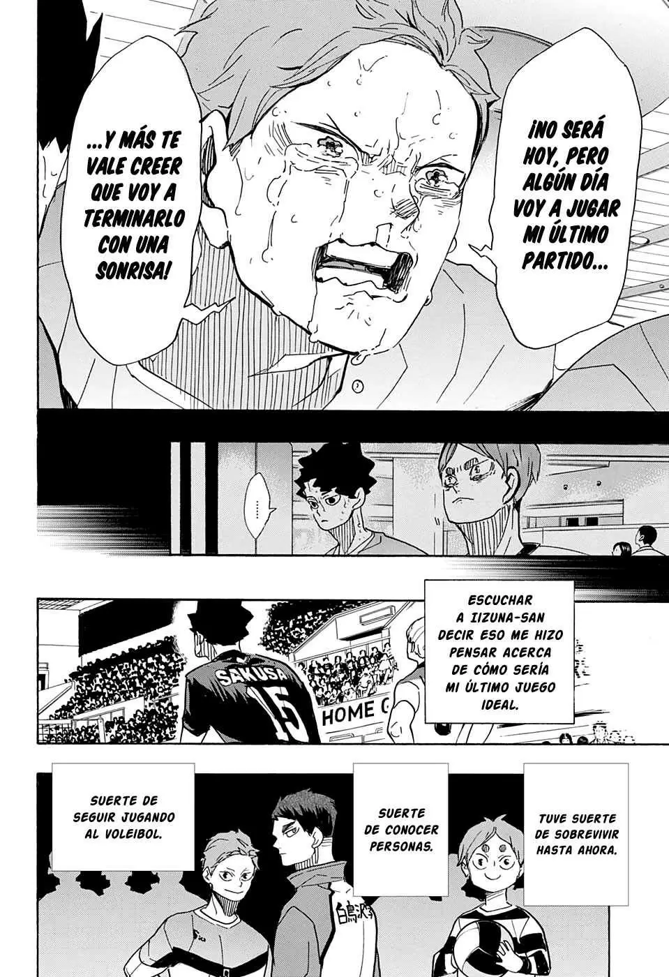 Haikyuu!! capítulo 394, página 17