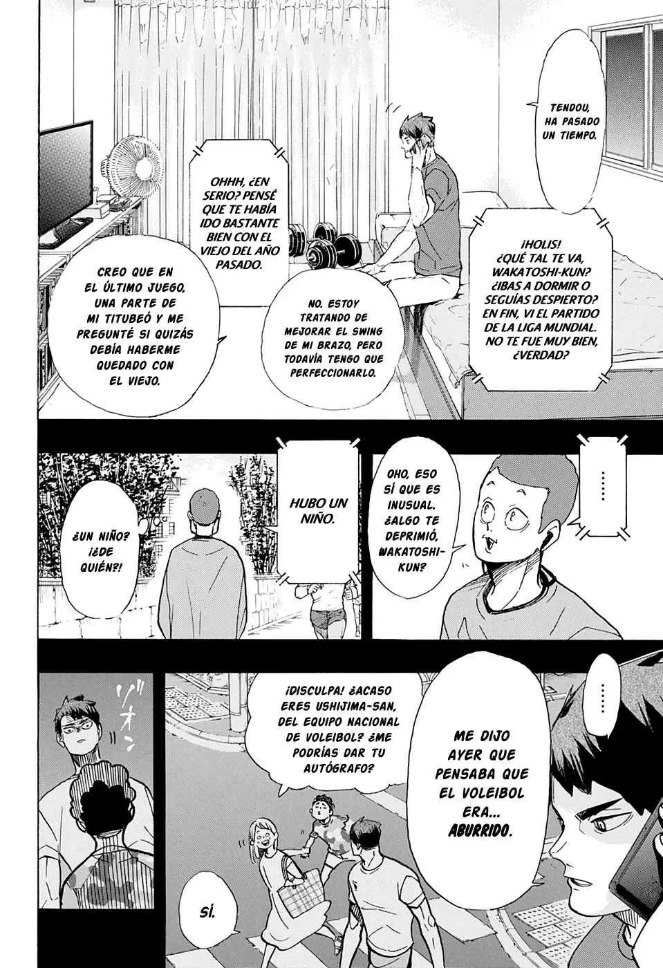 Haikyuu!! capítulo 395, página 3