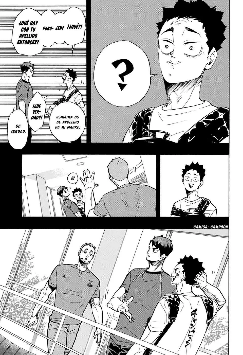 Haikyuu!! capítulo 395, página 8