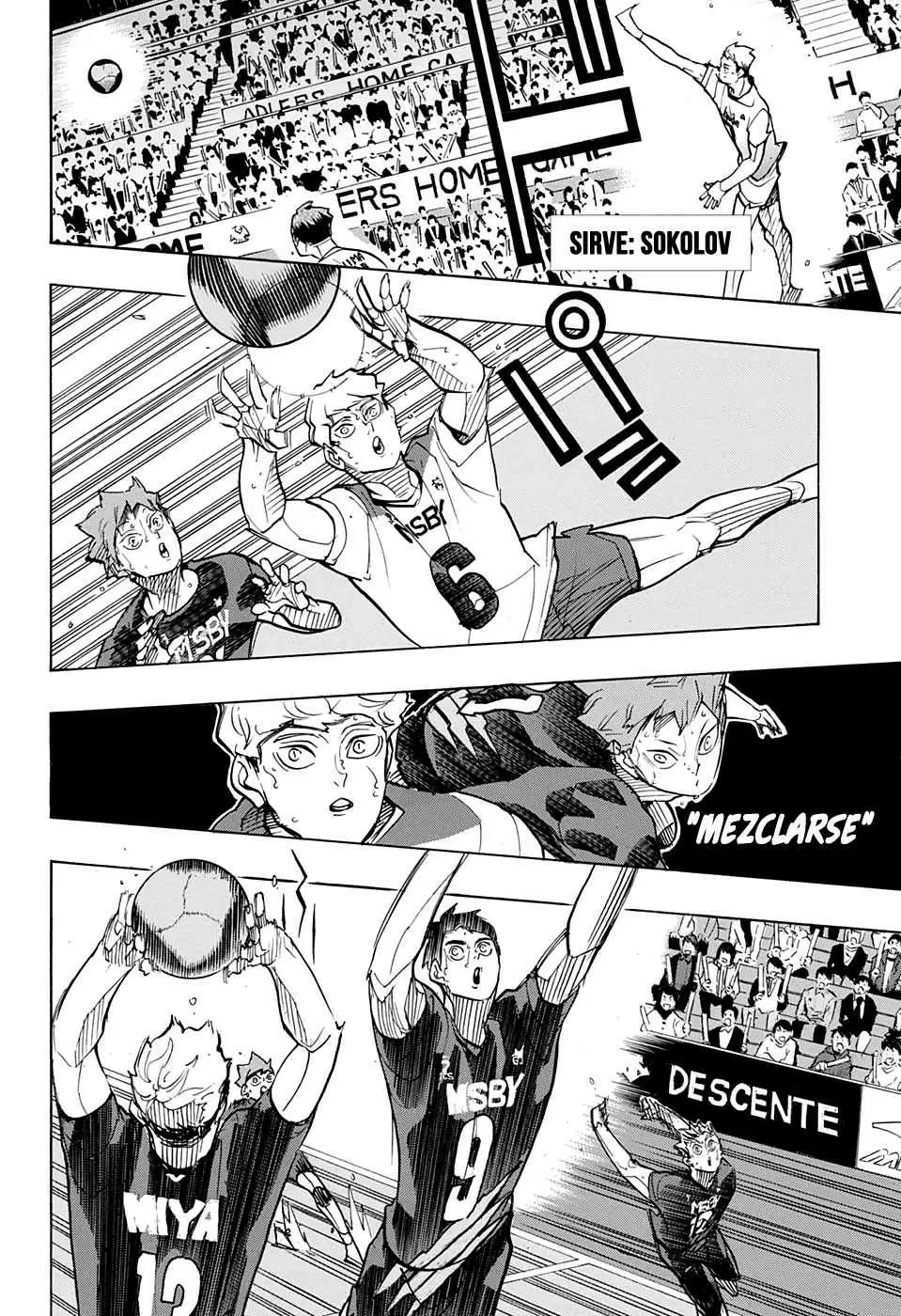 Haikyuu!! capítulo 396, página 5