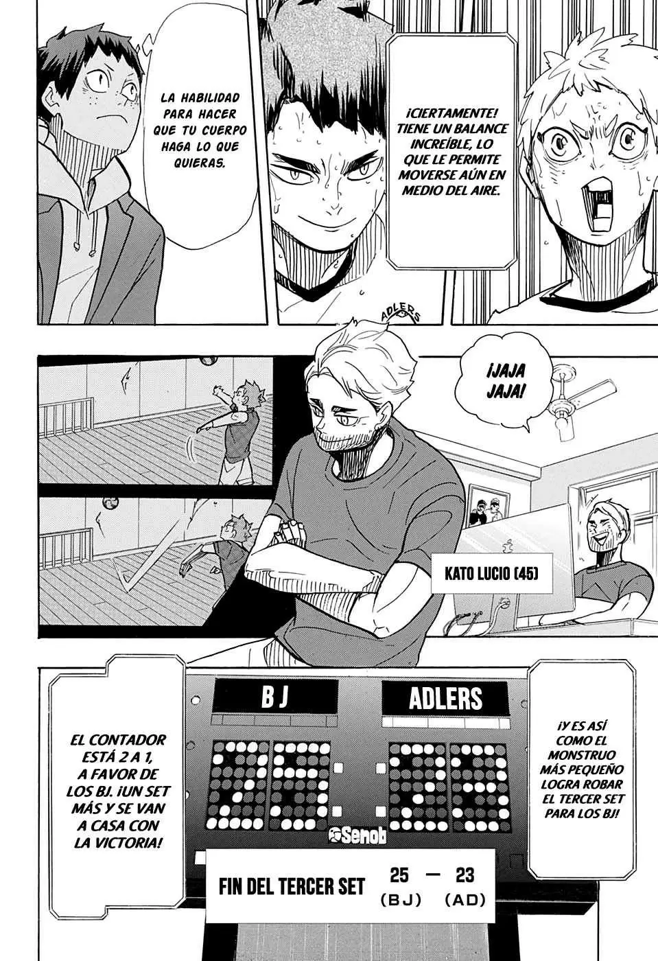 Haikyuu!! capítulo 396, página 14