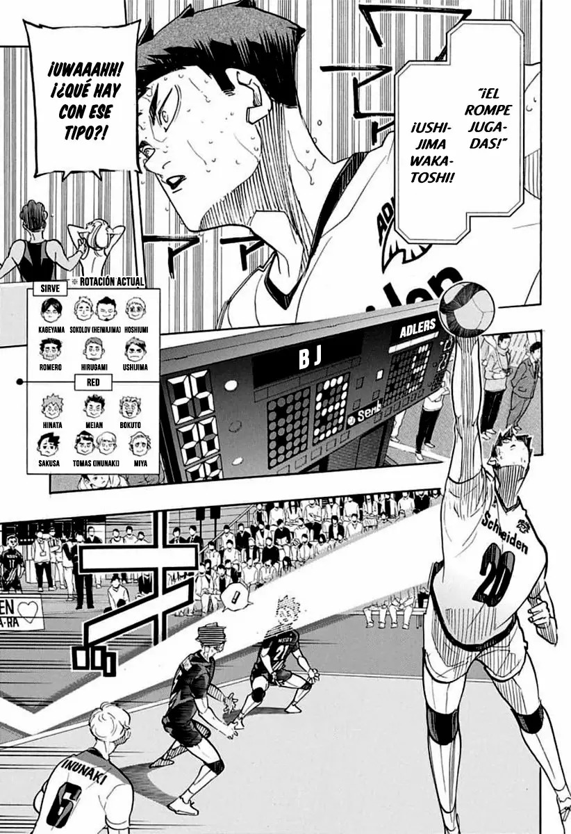 Haikyuu!! capítulo 397, página 6