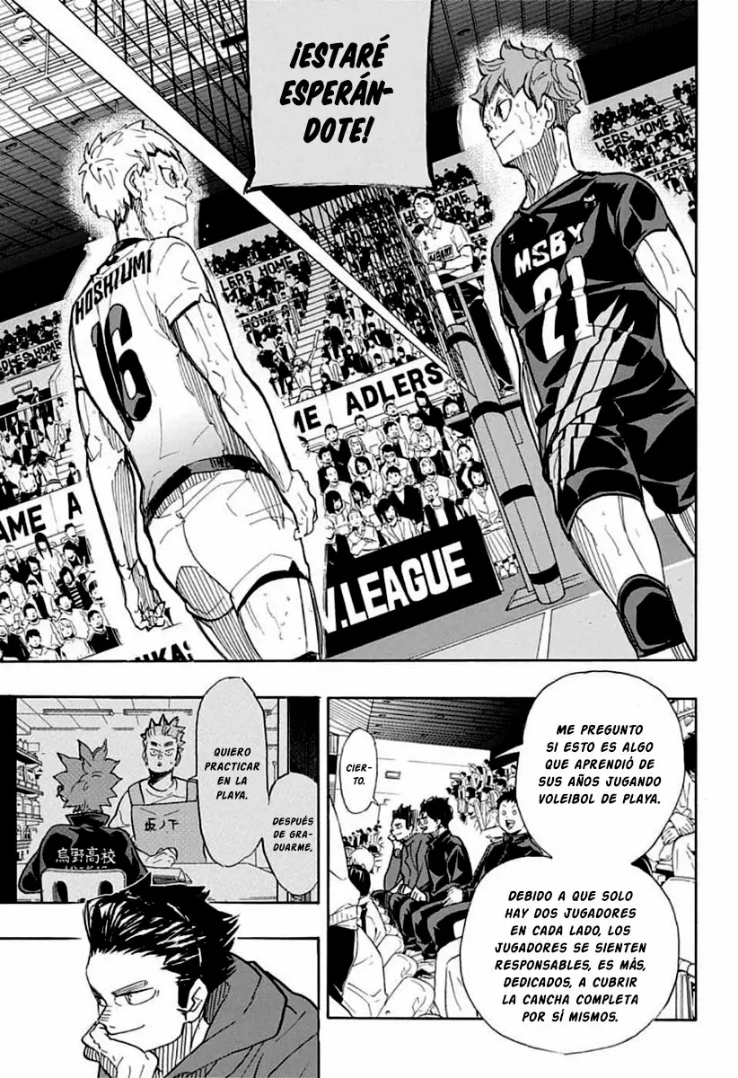 Haikyuu!! capítulo 397, página 13