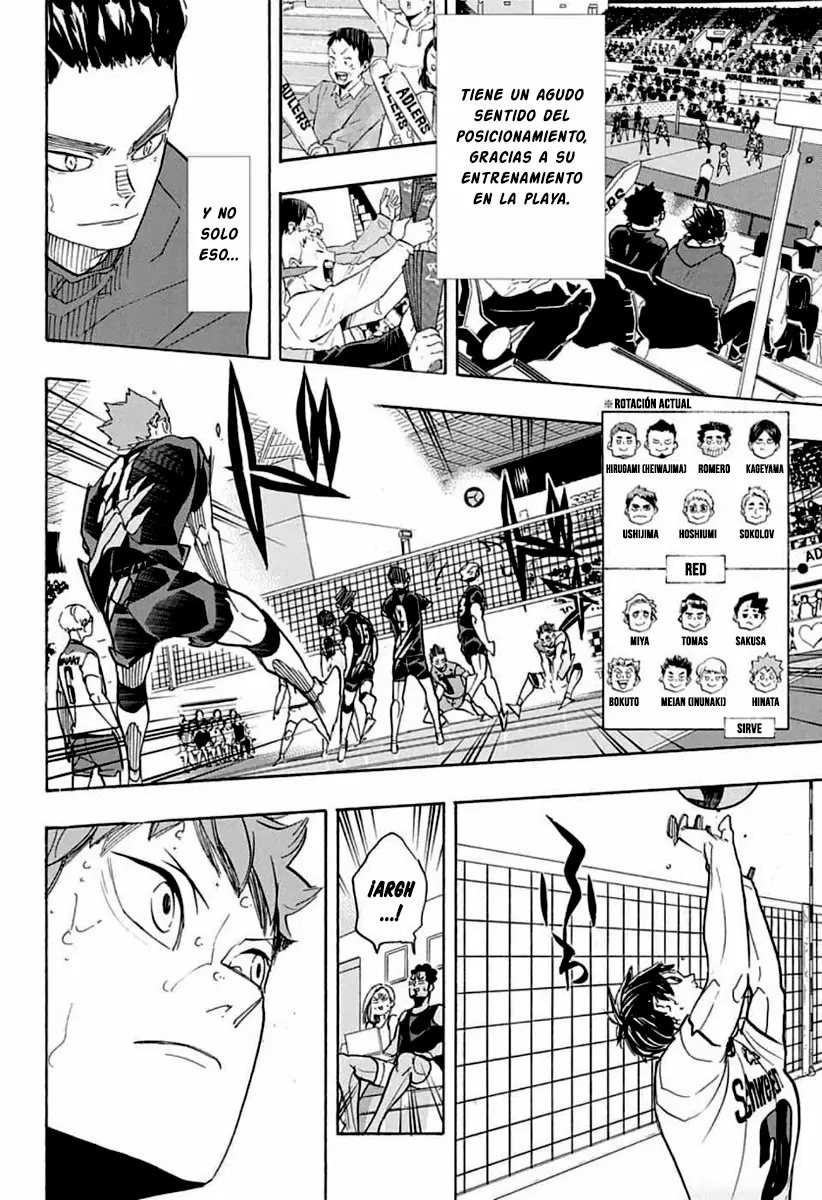 Haikyuu!! capítulo 397, página 14