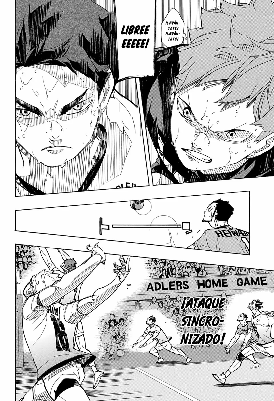 Haikyuu!! capítulo 398, página 4