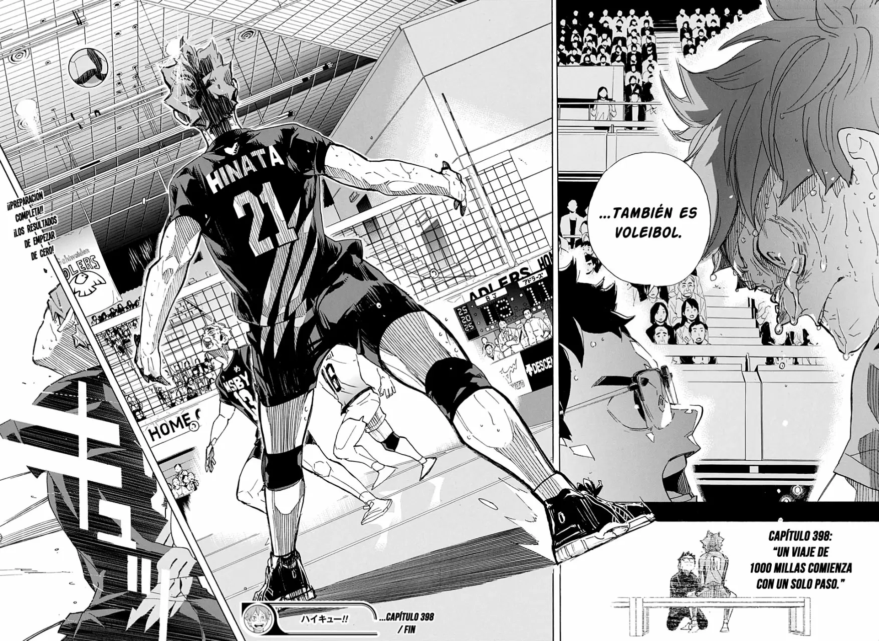 Haikyuu!! capítulo 398, página 13