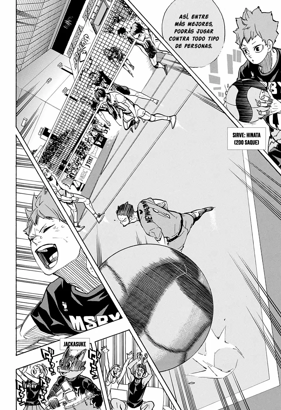 Haikyuu!! capítulo 399, página 3
