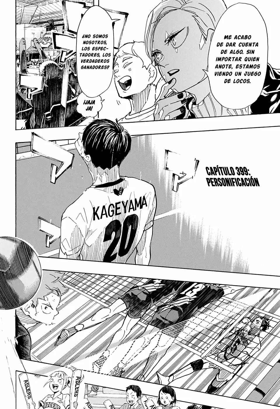 Haikyuu!! capítulo 399, página 5