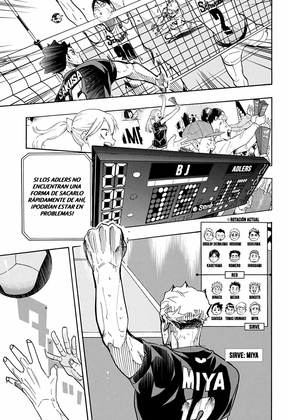 Haikyuu!! capítulo 399, página 6