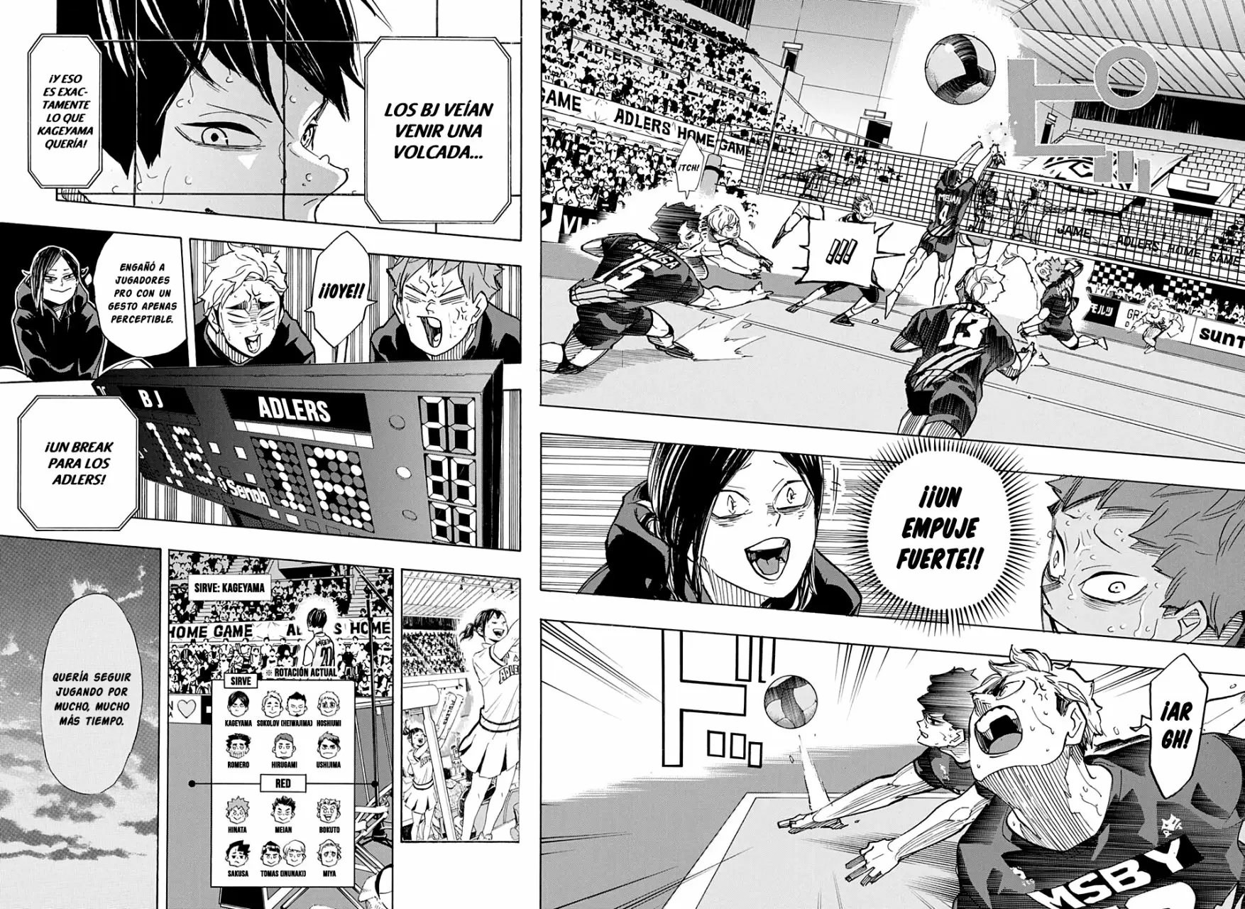 Haikyuu!! capítulo 399, página 9