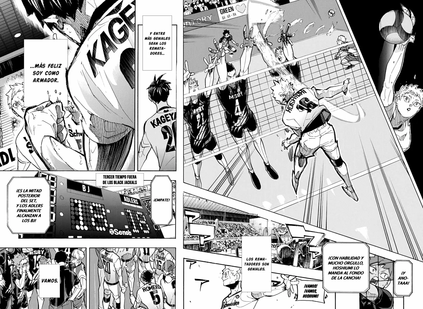 Haikyuu!! capítulo 399, página 15