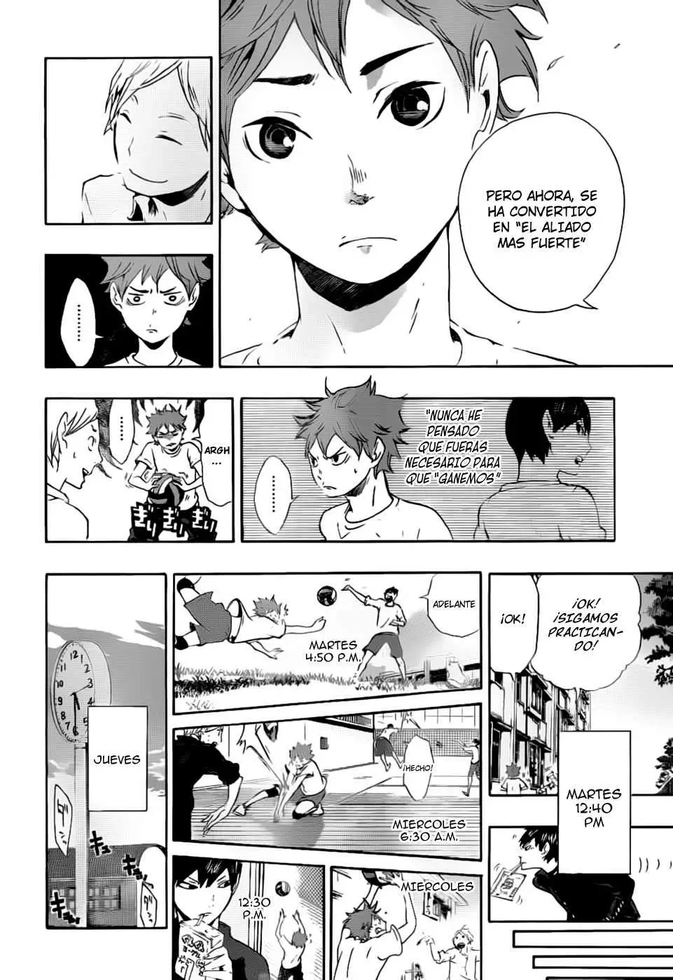 Haikyuu!! capítulo 4, página 10